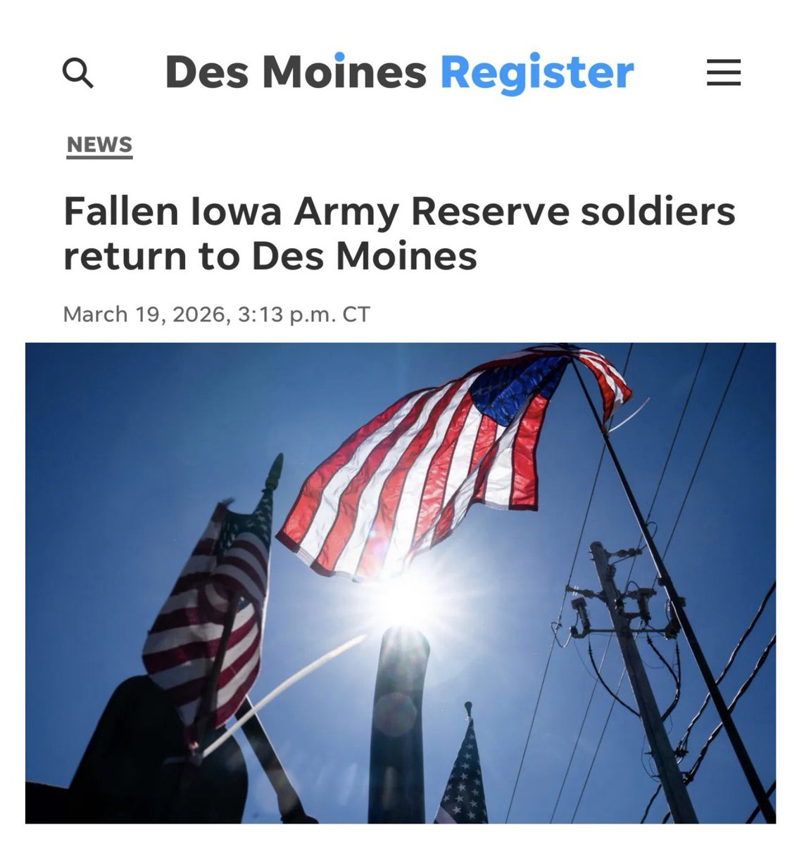 Gov. Kim Reynolds tweet media