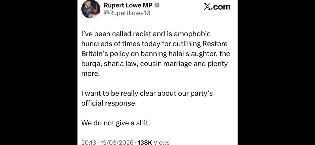 David Bellamy 🇬🇧 #ReformUK tweet media