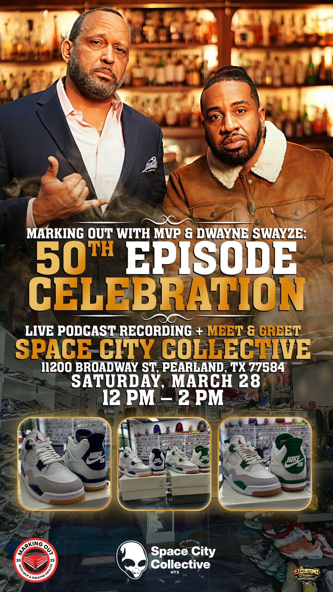 Marking Out with MVP & Dwayne Swayze tweet media