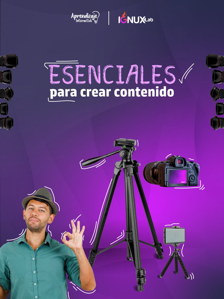 Ignuxlab's tweet photo. En nuestro Laboratorio Creativo, cada herramienta cumple una función: capturar, construir y transformar ideas en contenido con propósito. ✨

#IGNUXLab #LaboratorioCreativo #ChispaCreativa https://t.co/AFCvp5yo1v