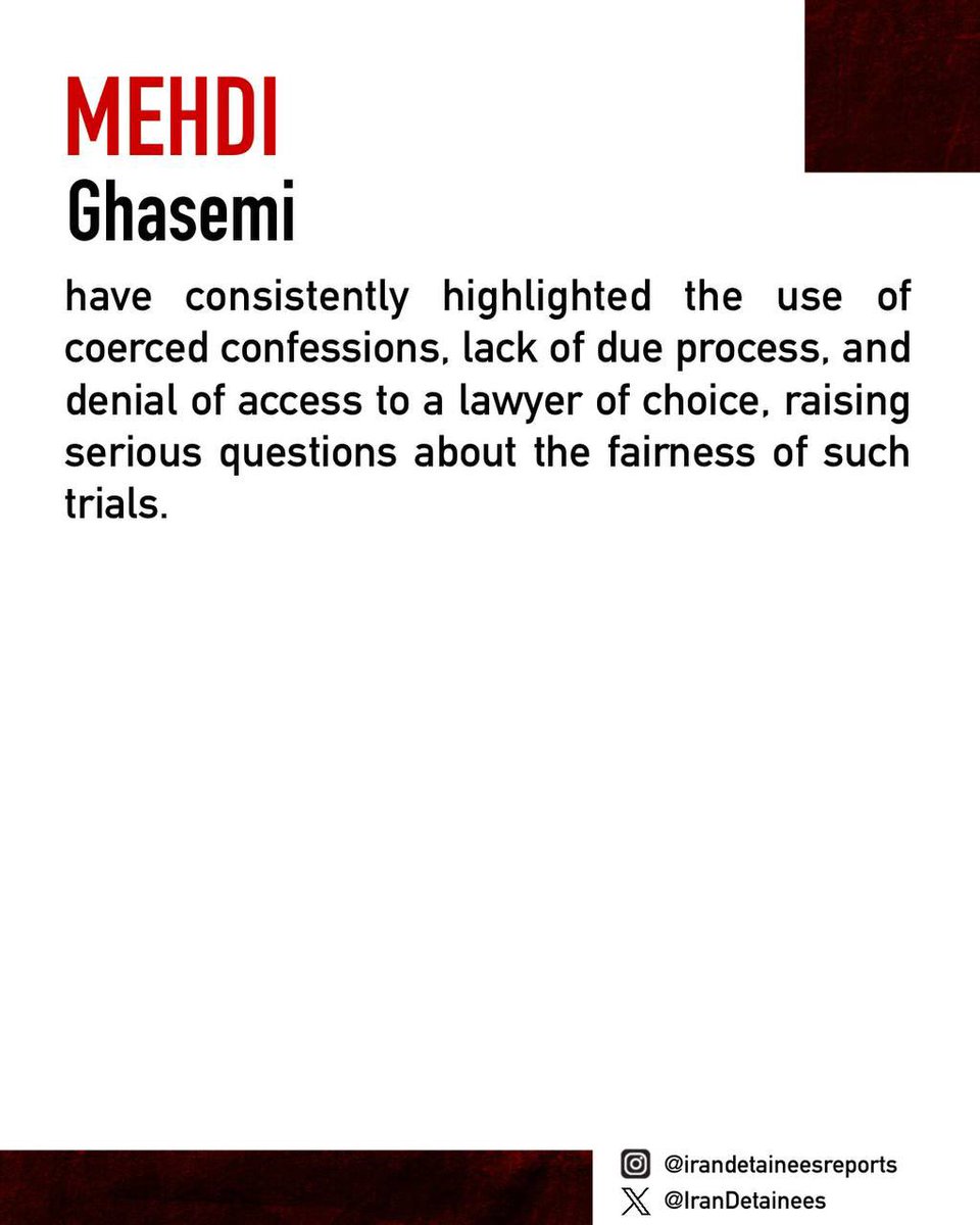 Iran Detainees Report tweet media