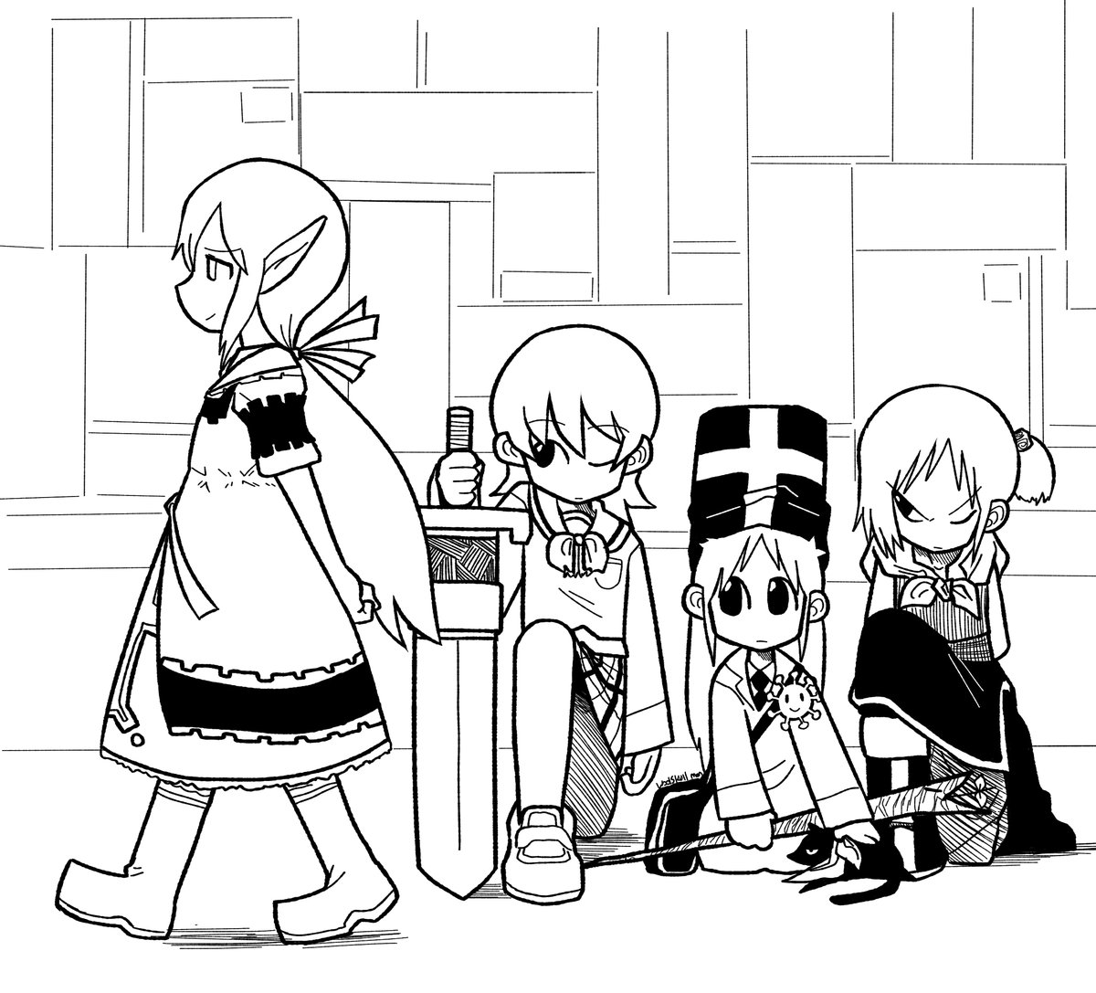 mio chan black tweet media