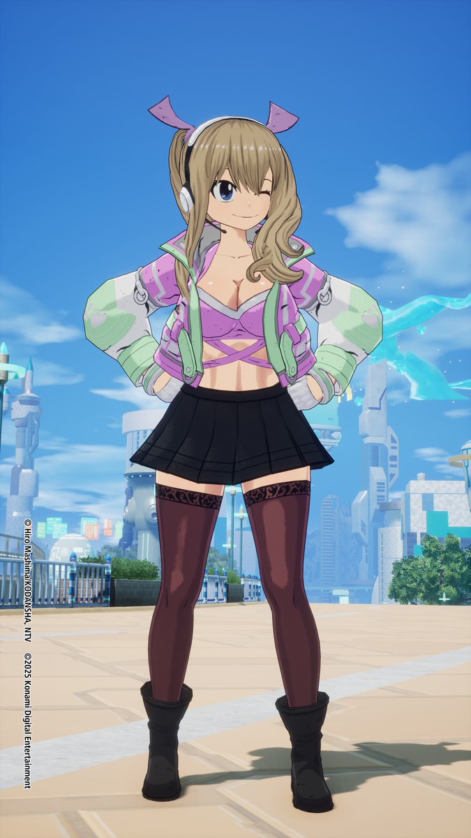 Super Vtuber clothes (inspiration: Super Sonico's Vtuber design).

For <a href="/JakeBeetle/">Beetle  (Semi-Inactive)</a> 
 
#EdensZero #RebeccaBluegarden #EdensZeroConsoleGame