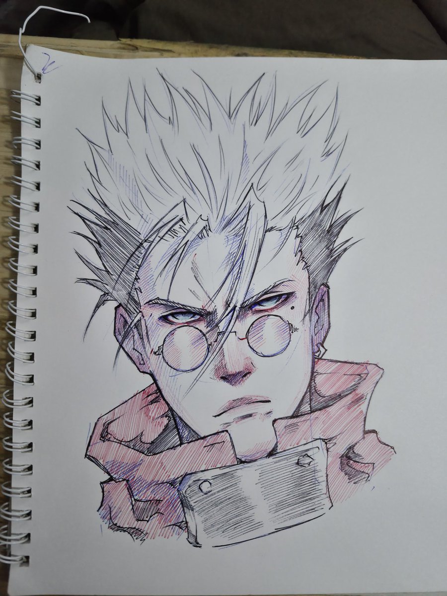 YarikStrDraw2_0's tweet photo. Ну й куди без Ваша

#trigun https://t.co/9ZGb170Llx