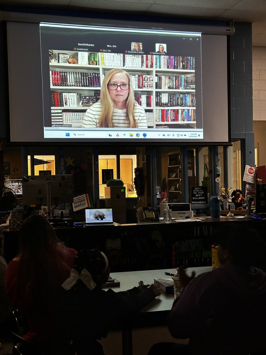 Smyrna High Library tweet media