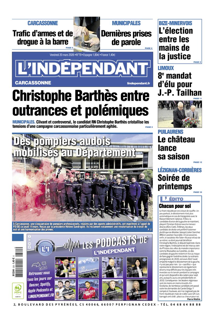 L'Indépendant tweet media