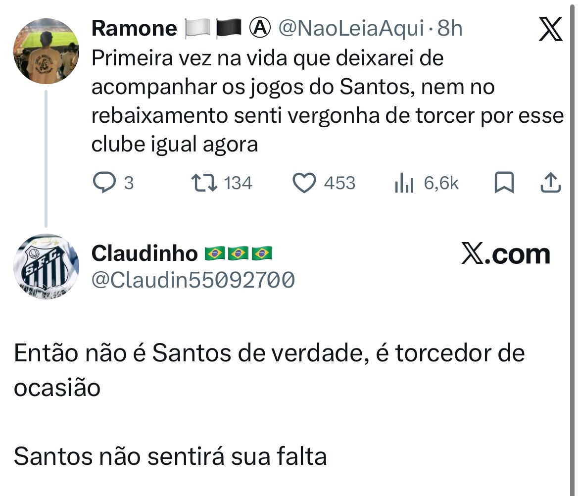 o santos me deu depressão 👑 tweet media