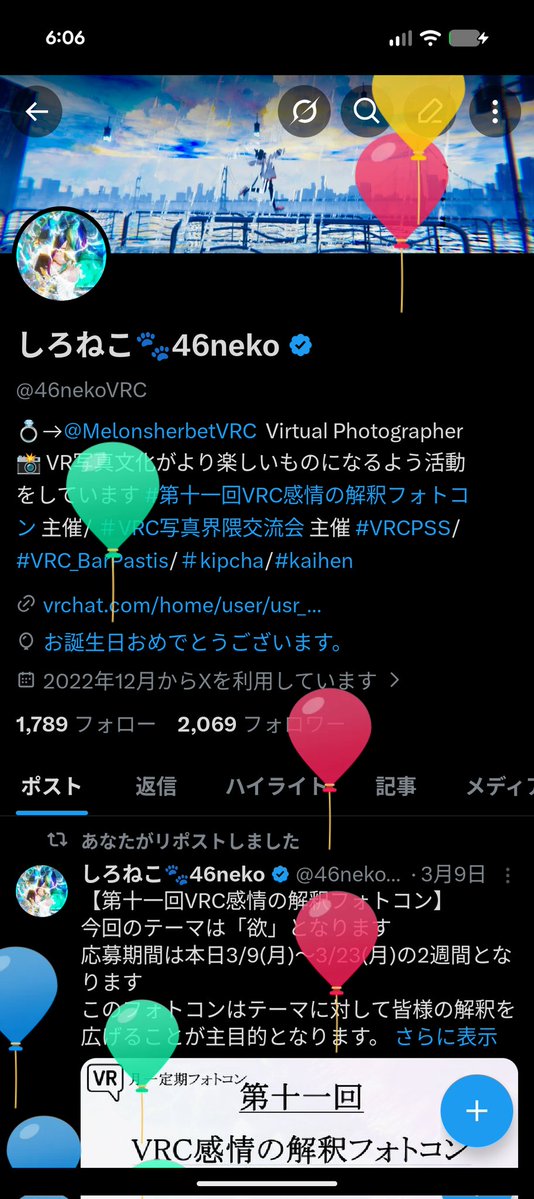 しろねこ🐾46neko tweet media