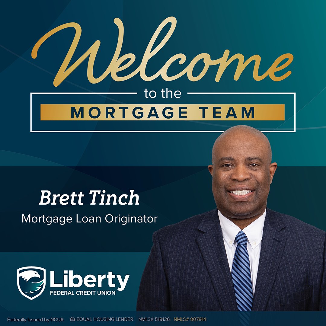 Liberty FCU is excited to announce the newest addition to our Kentucky mortgage team, Brett Tinch! Reach out to Brett to discuss your mortgage needs at btinch@libertyfcu.org, (859) 351-7116, or apply for a loan now at bit.ly/4bxKzJc