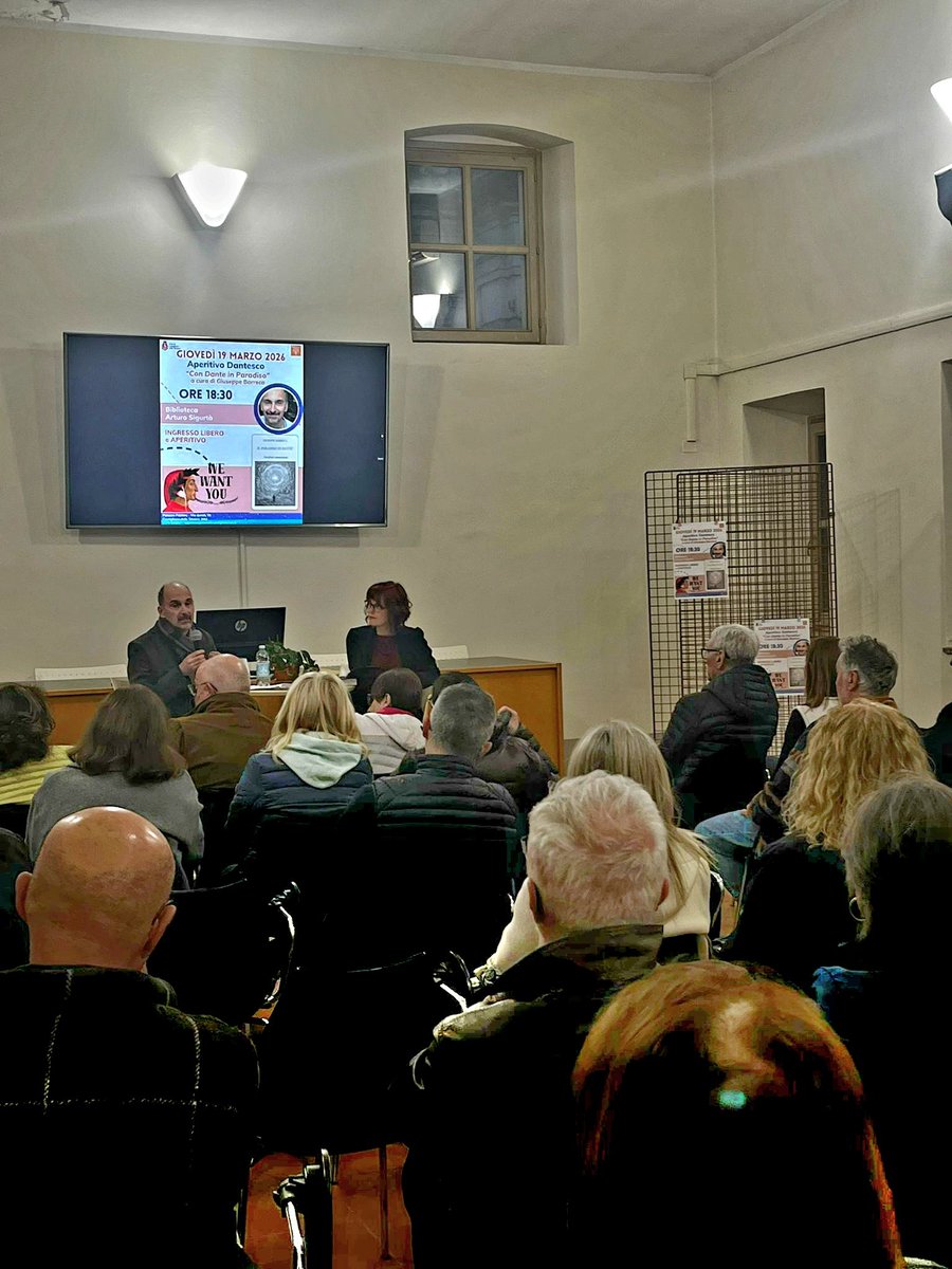 Un bel numero di persone per parlare del Paradiso di Dante Alighieri