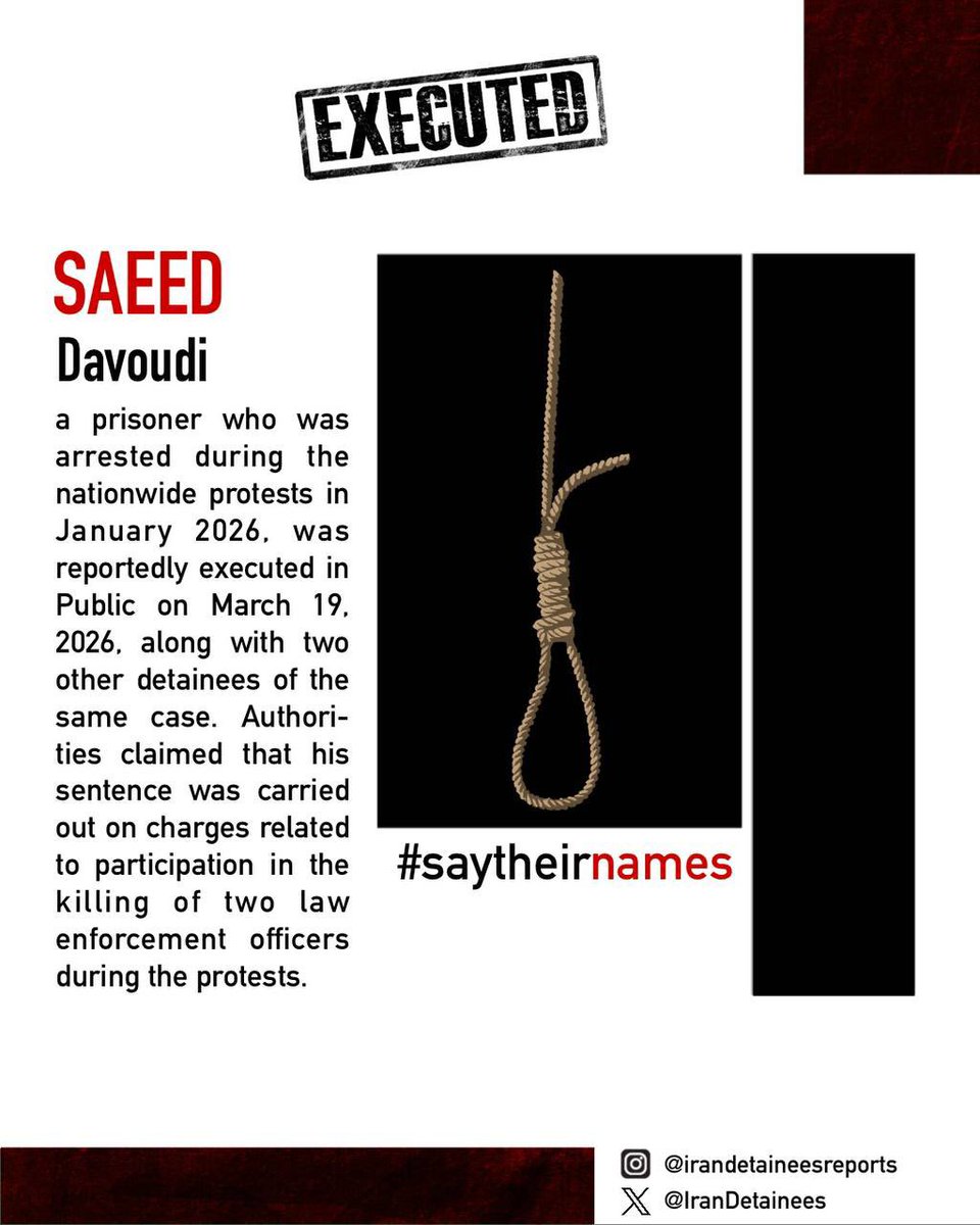 Iran Detainees Report tweet media