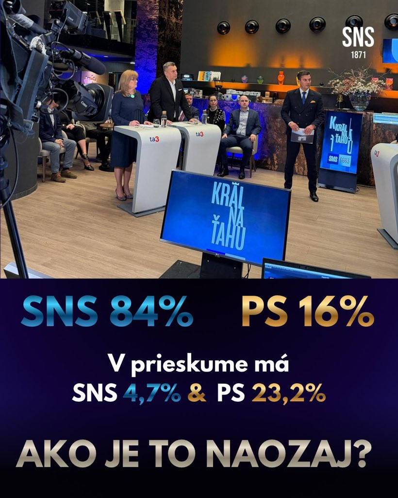 AndrejDanko6's tweet photo. #kralnatahu #ta3 #sns #ps #andrejdanko https://t.co/MtgGtdy7BV