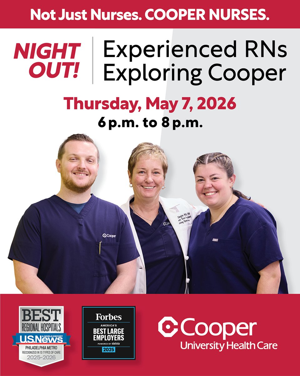 Cooper University Health Care tweet media