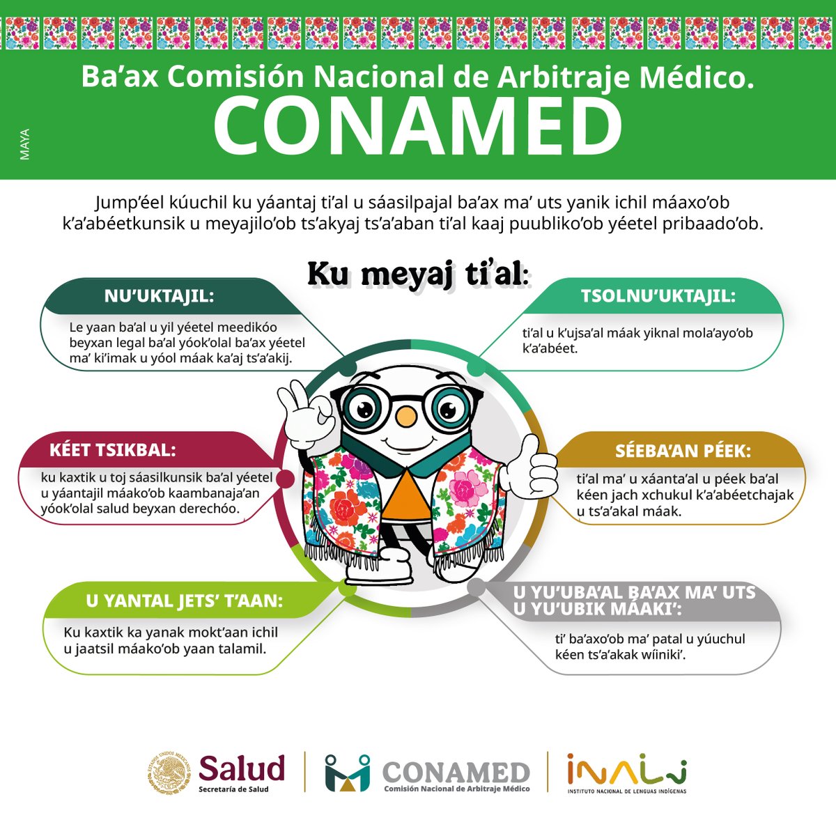 Comisión Nacional de Arbitraje Médico tweet media