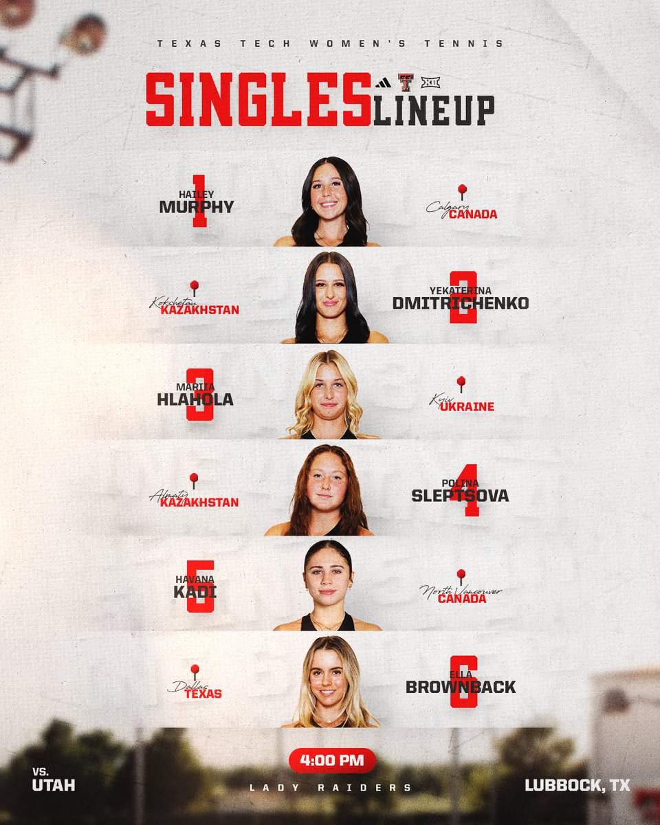 Texas Tech Women’s Tennis tweet media