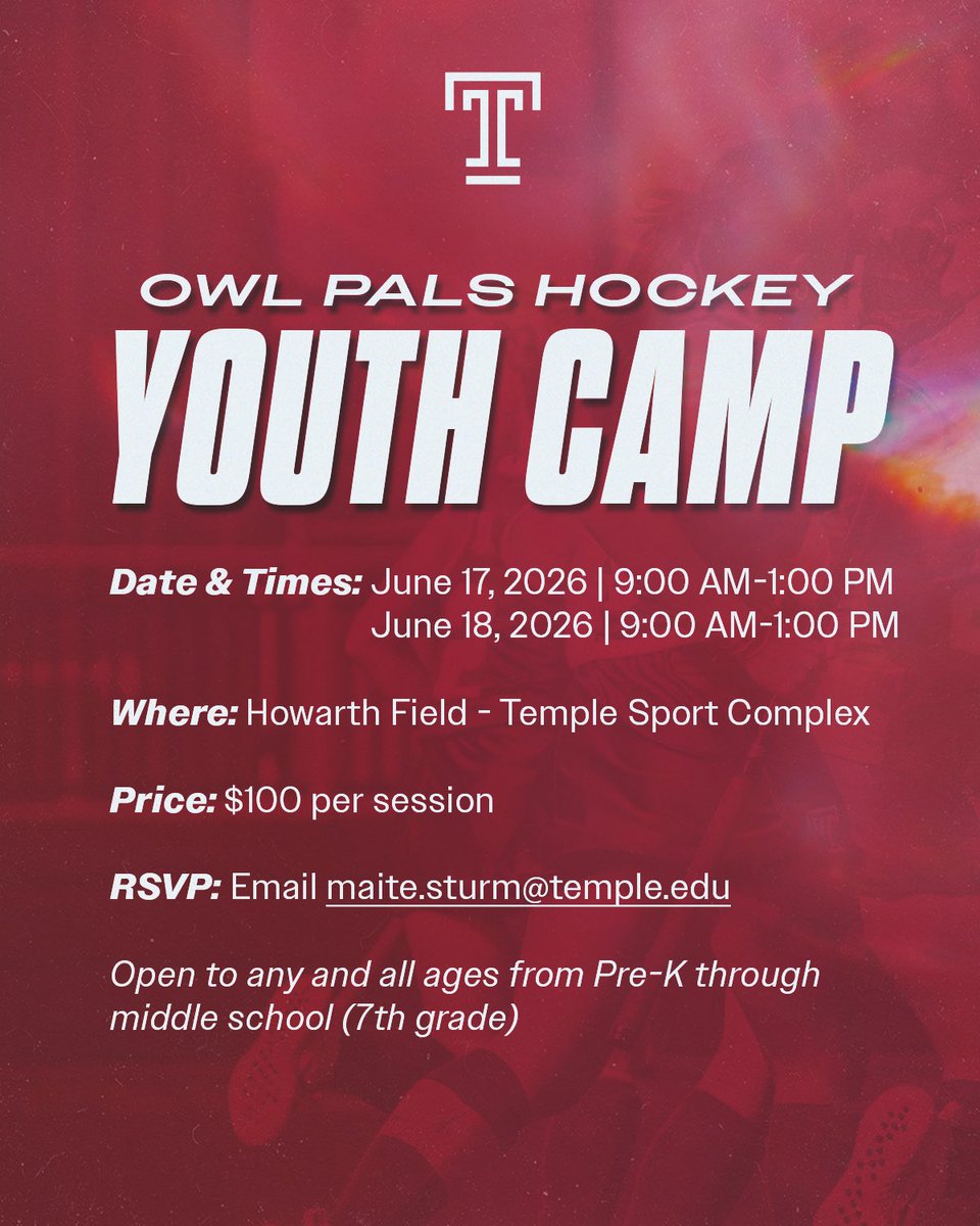 Temple Field Hockey tweet media