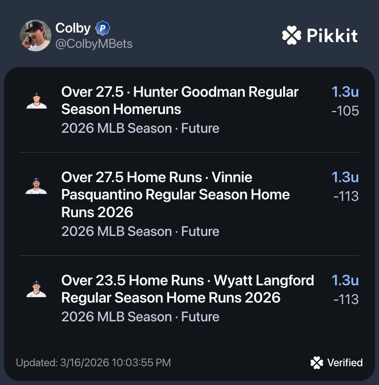 Colby Marchio tweet media