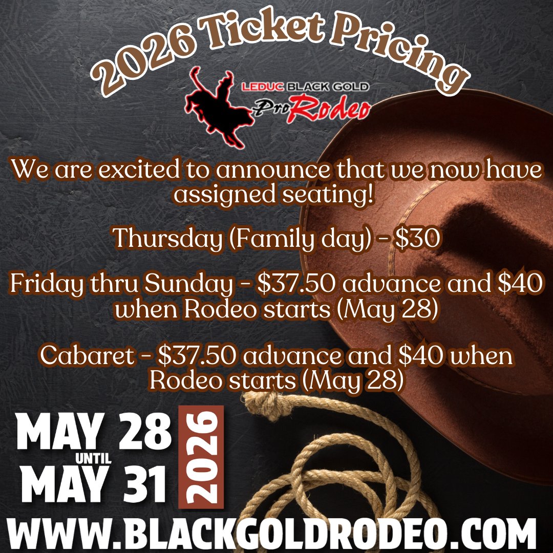 Leduc Black Gold Rodeo tweet media