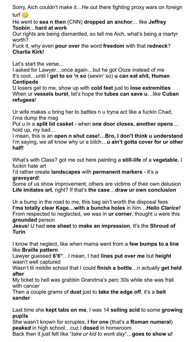 Earn Respect Battle League (ERBL) : New Page tweet media