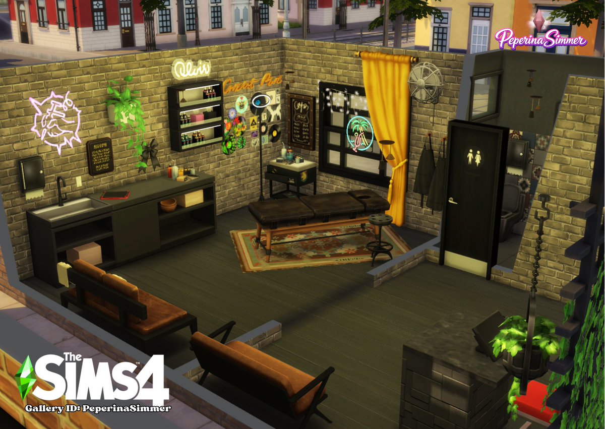 PeperinaSimmer's tweet photo. Ya está en la galeria un Loft + estudio de Tatuaje para que tu sims se inicie en la profesion.

🌻Nombre: Estudio Tinta de Calamar
🌻Lote Pequeño Negocio: 20x20
🌻§ 54.164
🌻Gallery ID: PeperinaSimmer
#TheSims #TheSims4 #ShowUsYourBuilds #SimsDesign #Sims4Builds #SimsPartner https://t.co/c9Ht7yhVbb