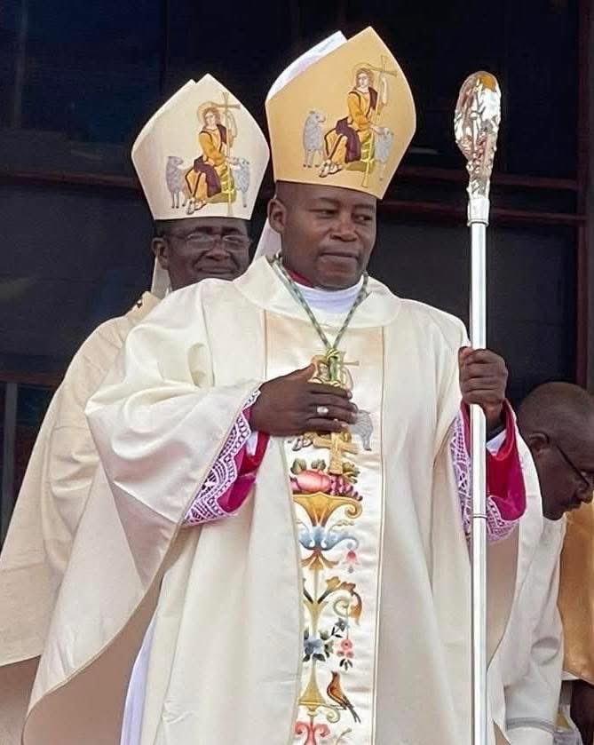 FrCescoofmcap's tweet photo. A kidnapped but safely released Catholic Priest  consecrated a Catholic Bishop today. Joyful Moment!😊

Rev. Fr John Berinyuy Tatah who is now Most Rev John Berinyuy Tatah was abducted in November 2025  and was safely released on December 2, 2025 after more than two weeks in captivity. I posted him here and also asked for your prayers last year. 
On February 13, 2026, Pope Leo XIV appointed him to be the Auxiliary Bishop of Bamenda Archdiocese, Cameroon.He served  as rector of the Catholic University of Cameroon in Bamenda. Today 19th March 2026 he is consecrated a Catholic Bishop. May God’s name be honored and praised. Congratulations to him and to the Archdiocese of Bamenda. #CatholicTwitter #PopeLeoXIV #catholicchurch