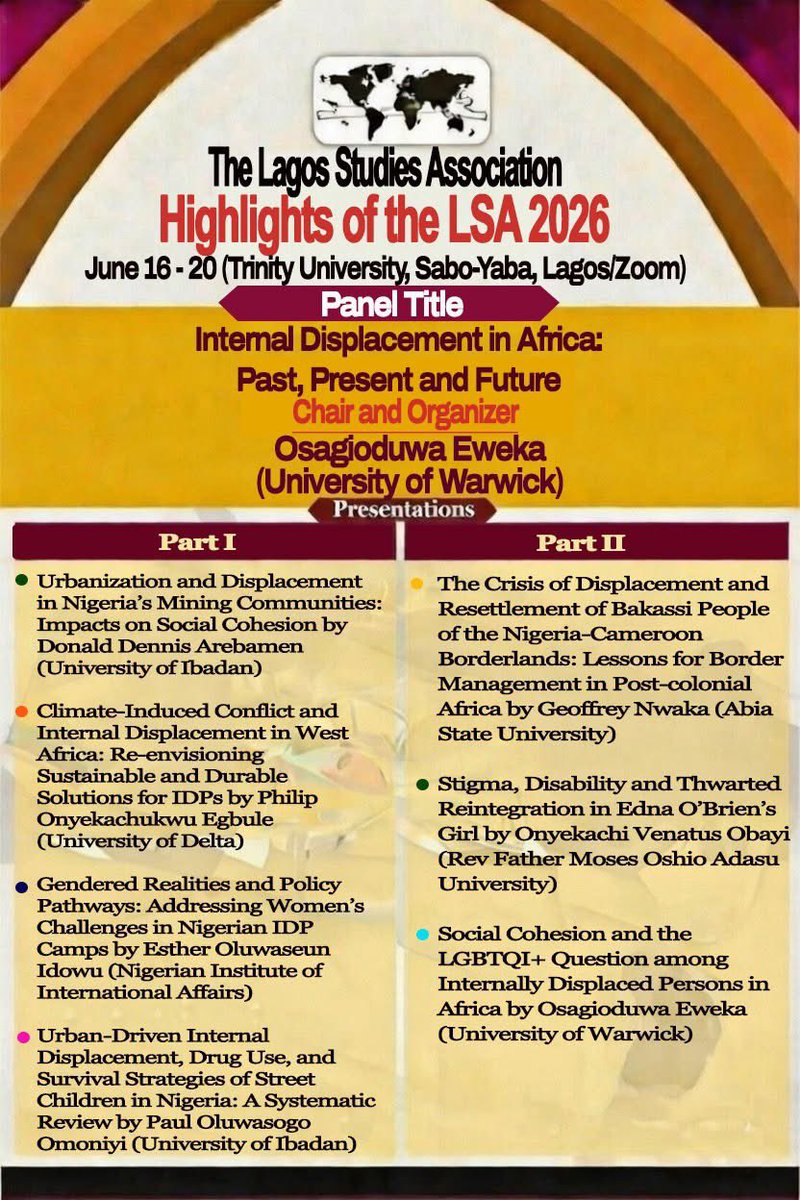 Lagos Studies Association tweet media