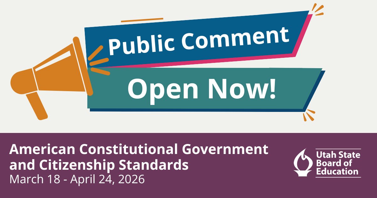 K-12: Utah Public Schools tweet media