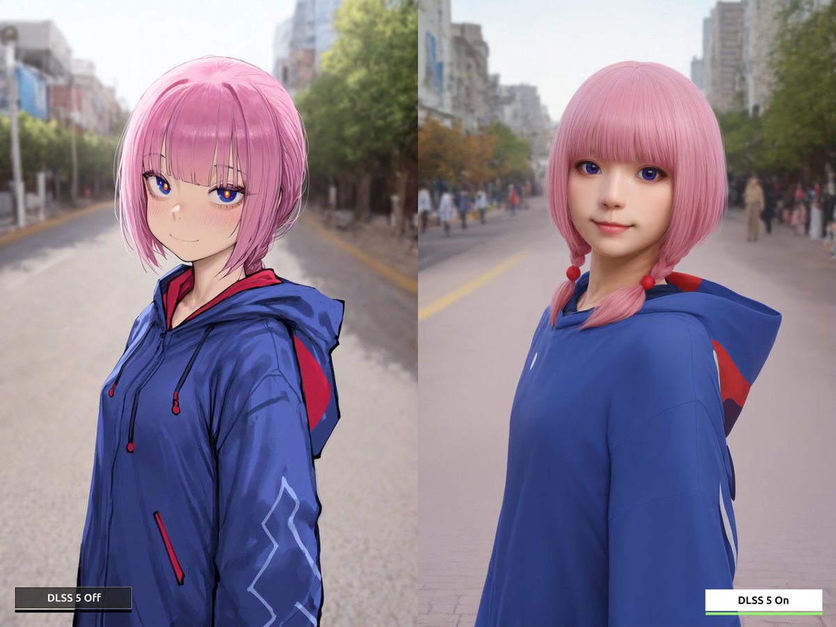 PafuTuah's tweet photo. DLSS 5 is amazing! https://t.co/DGUX16PYqK