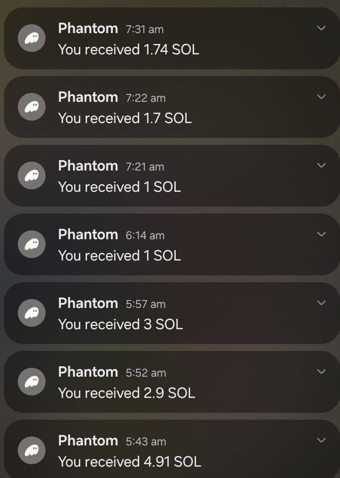 First 2000 Solana wallets gets a guaranteed FREE SOL (yes, for real)

Drop your $SOL address 👇🏻

💟 &amp; 🔁 + Follow 🔔

Check your wallet in 24 hours

#Solana #SolanaAirdrop