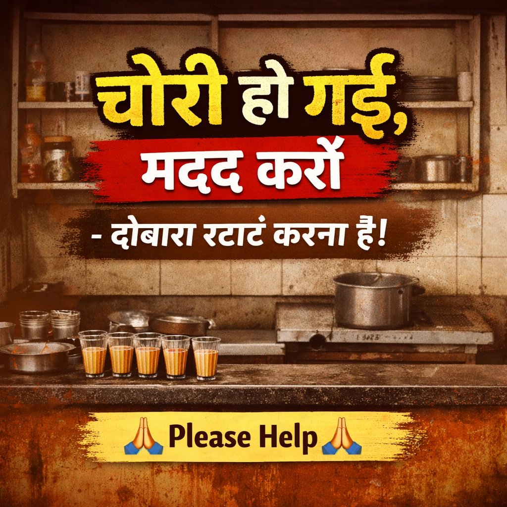 MISHRAPRADEEP4's tweet photo. #SupportLocalBusiness
#ChaiLovers
#BhojpuriyaSwagChai
#SmallBusinessHelp
#HelpSmallBusiness
#RestartDream https://t.co/827OpkmOe4