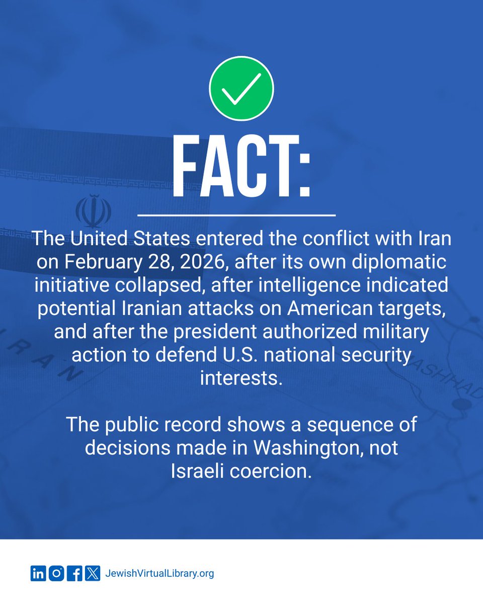 Jewish Virtual Library (JVL) tweet media