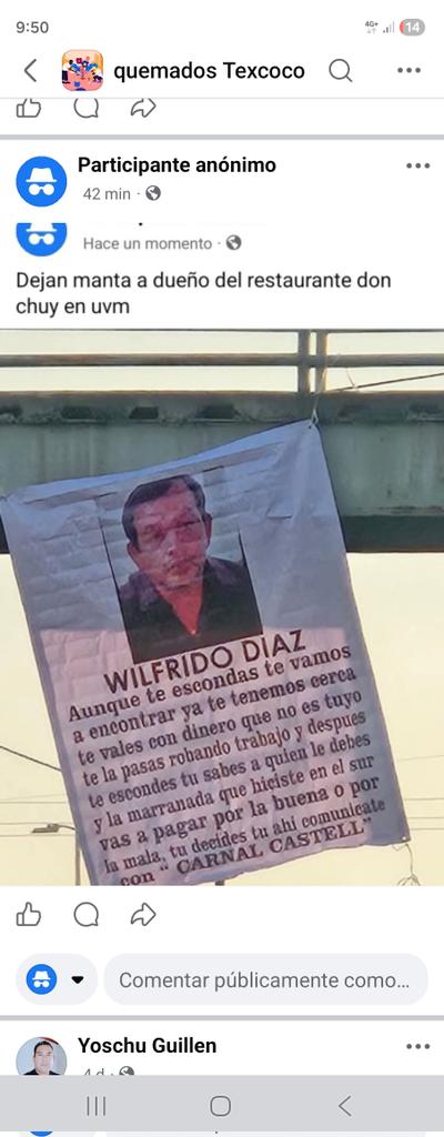 virus_network's tweet photo. El sultán de chihuahua peligroso narcotraficante le dejan manta en texcoco https://t.co/A0OPzAzLoq