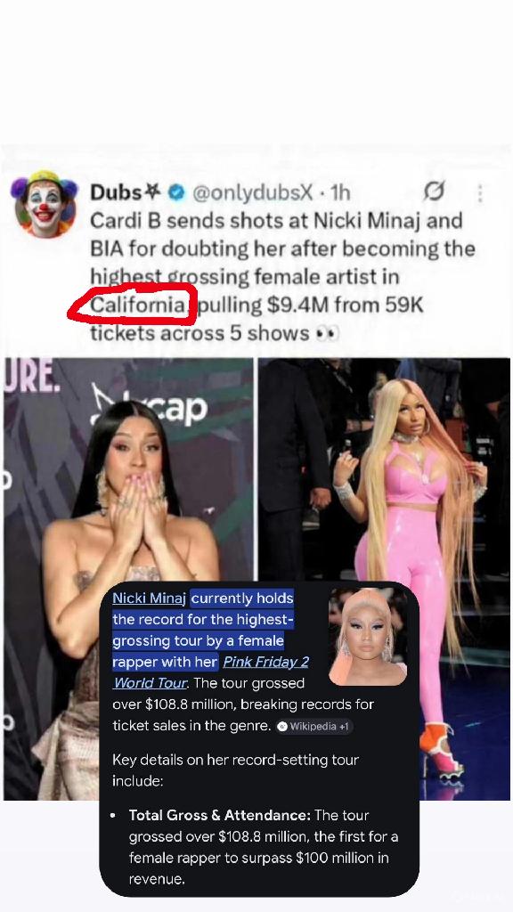 Don't use <a href="/X/">X</a> like that but when it comes to that MF <a href="/NICKIMINAJ/">Nicki Minaj</a> I'll delete everything in this phone for storage to download it and address our cocksuckas of twitterland.  Tell me sumn <a href="/onlydubsX/">Dubs⛧</a> 🤔 when TF did Cali become a country cuz I'm the fuck lost 🤨.don't pull a muscle🙄