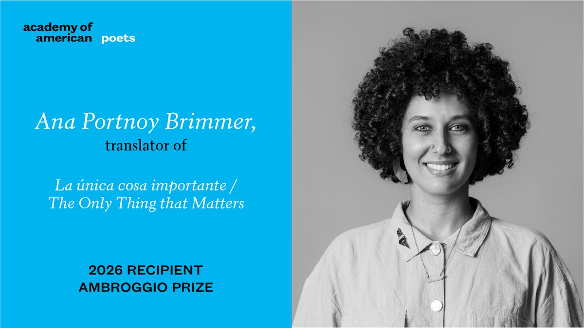 Academy of American Poets tweet media