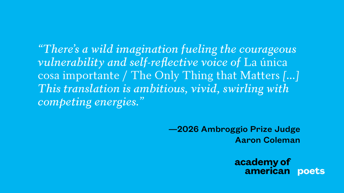 Academy of American Poets tweet media