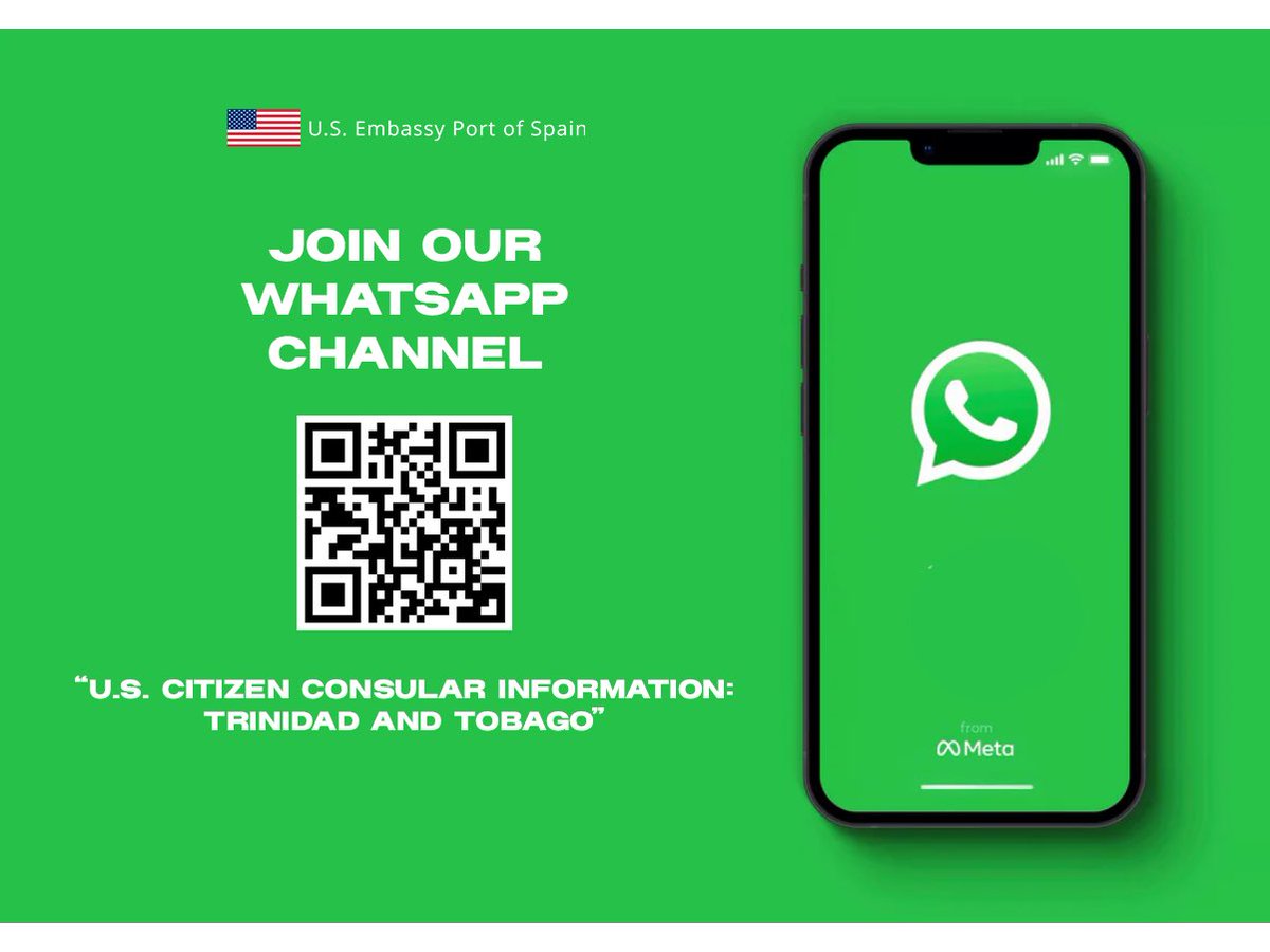 U.S. Embassy Port of Spain tweet media