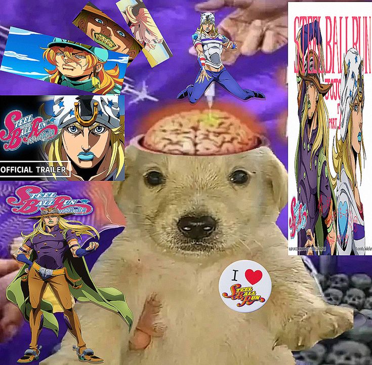 Estoy así ahora mismo, Steel Ball Run es un sentimiento