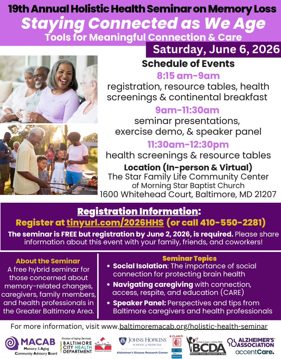 Johns Hopkins Memory & Aging tweet media