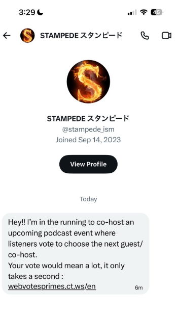 Stampede 群衆の暴走 tweet media