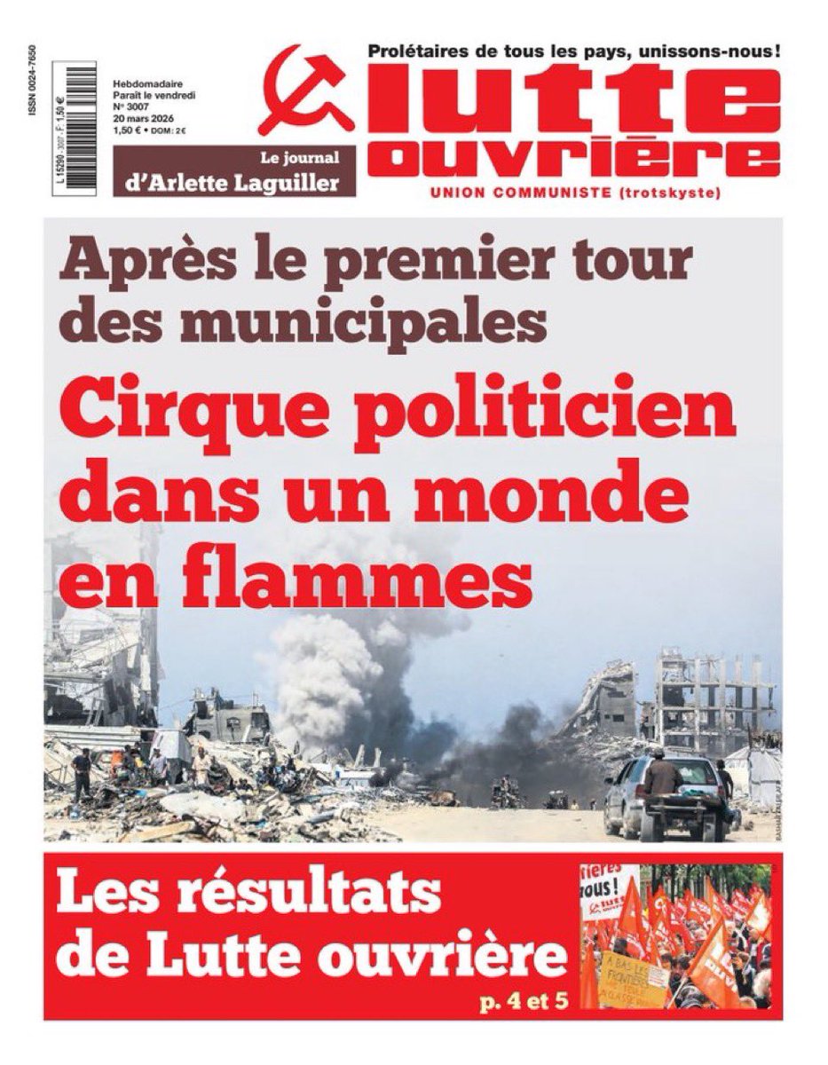 Lutte ouvrière tweet media