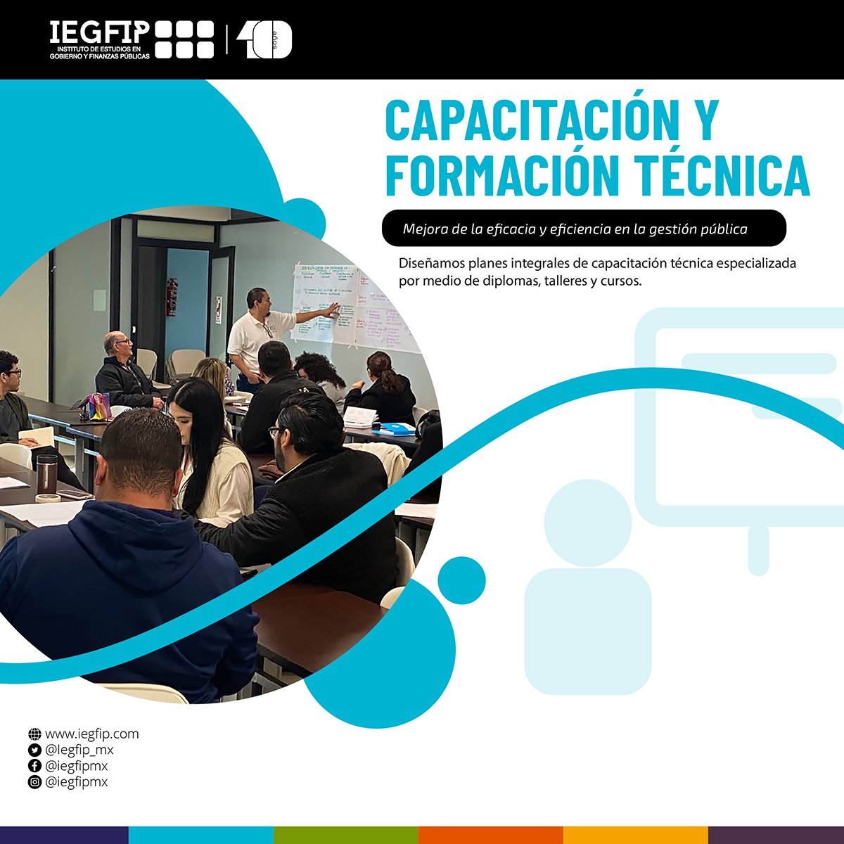 iegfip_mx's tweet photo. En el @iegfip_mx  estamos convencidos que la capacitación y formación técnica, Mejora de la eficacia y eficiencia en la gestión pública.  Link de Capacitación y Formación Técnica. https://t.co/duNzXBkEp5 Link de Eventos. https://t.co/rV6lHsKwwV https://t.co/qriwys0vwx