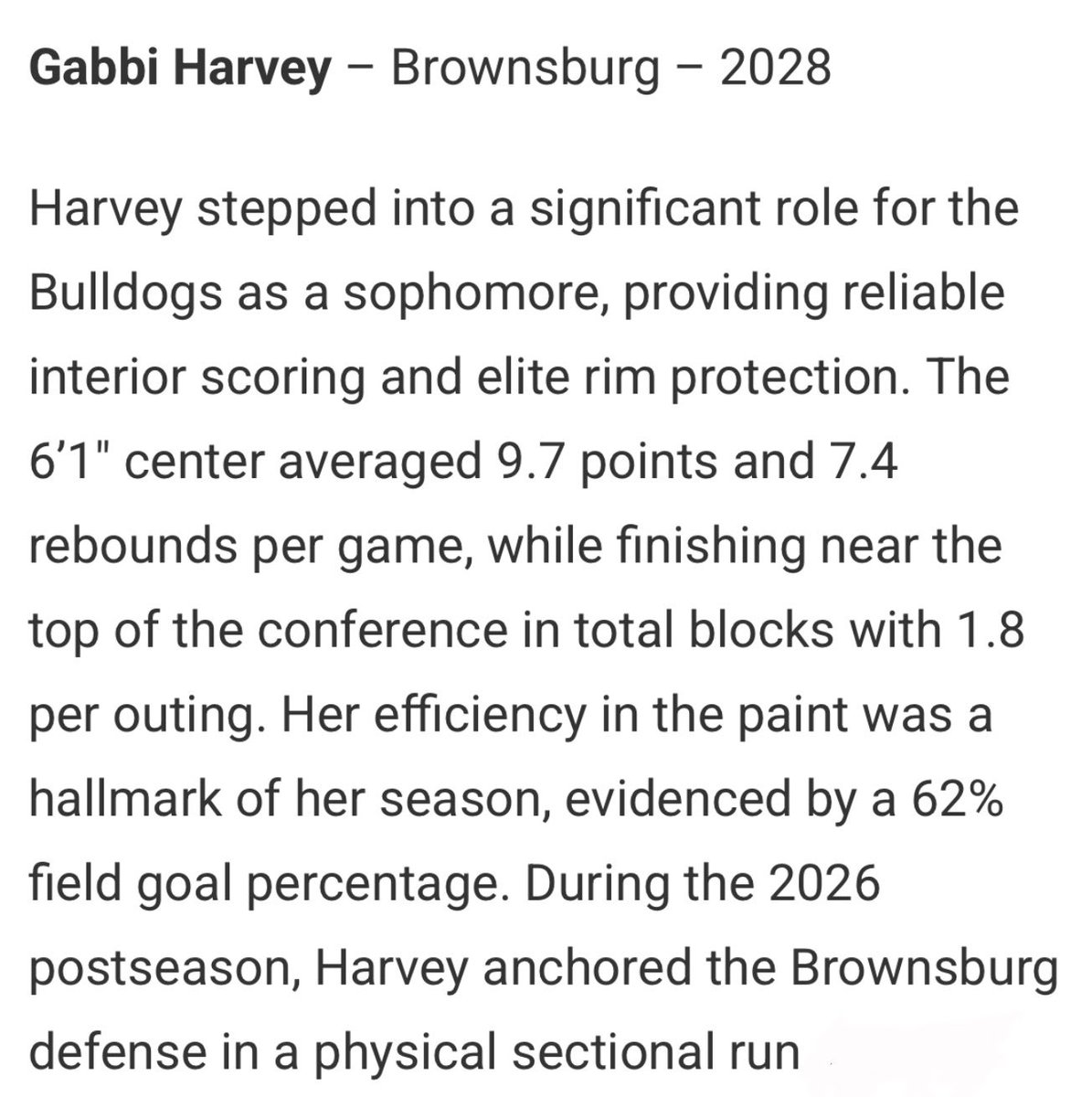 Gabbi Harvey tweet media