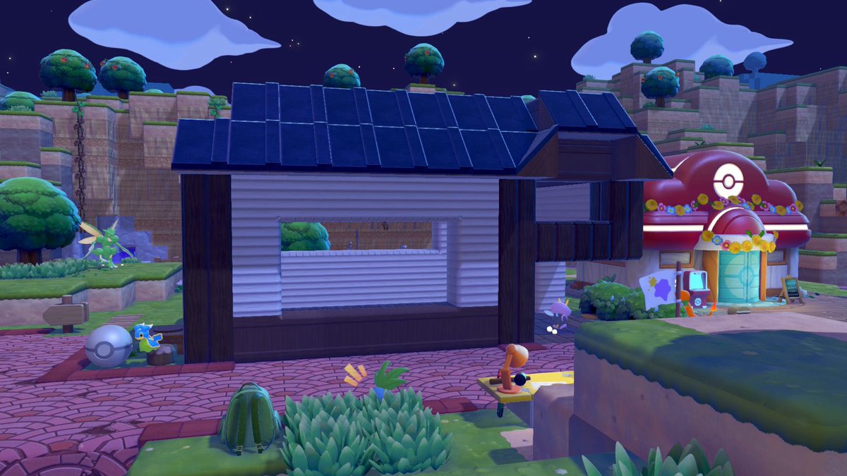 Esta quedando feísima porque aún no tengo casi ningún bloque de decoración PERO LA VOY A QUERER IGUAL.