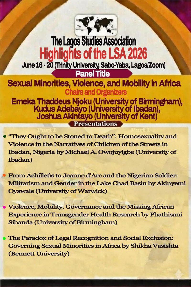 Lagos Studies Association tweet media