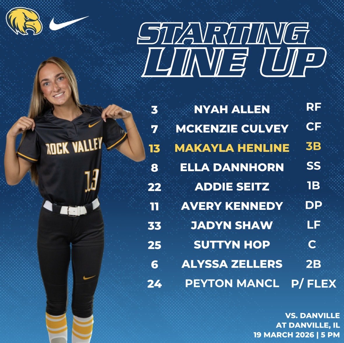 Rock Valley College Softball tweet media