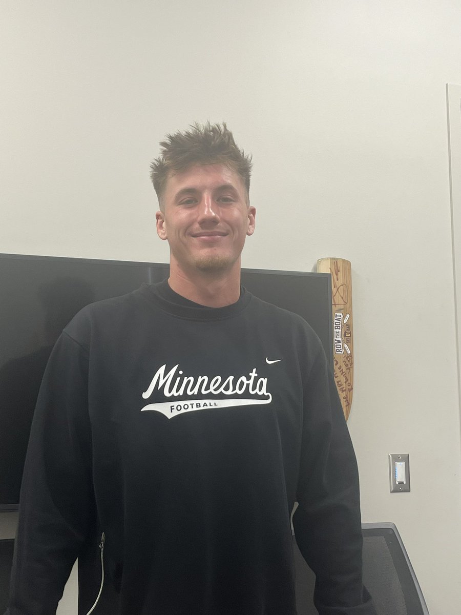 Minnesota Football Player Development tweet media
