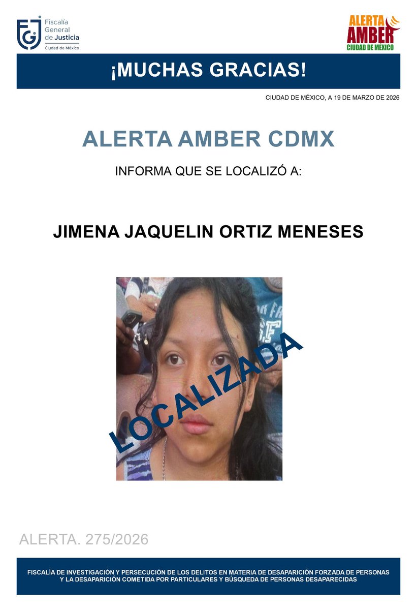 Alerta Amber CDMX tweet media