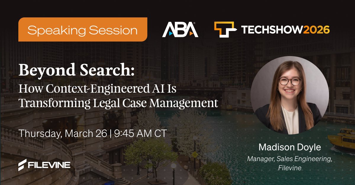 Filevine tweet media