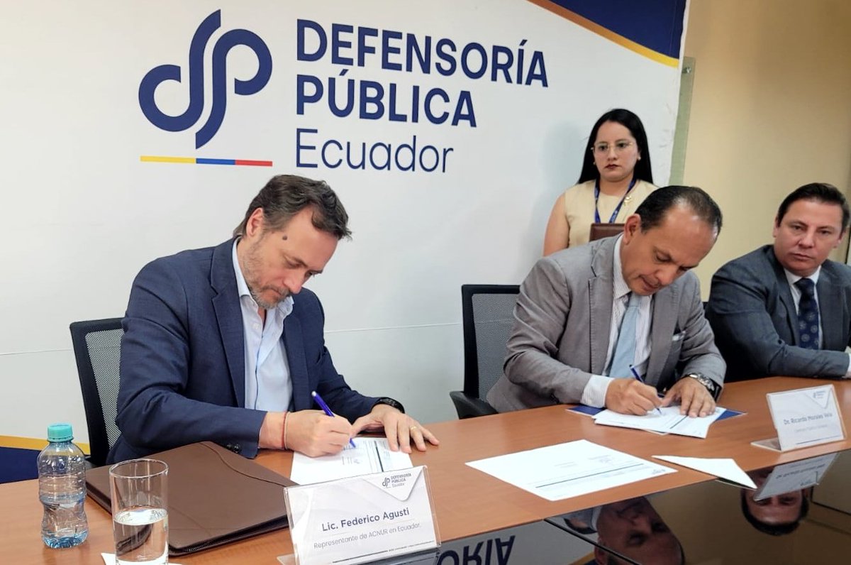 Defensoría Pública del Ecuador tweet media