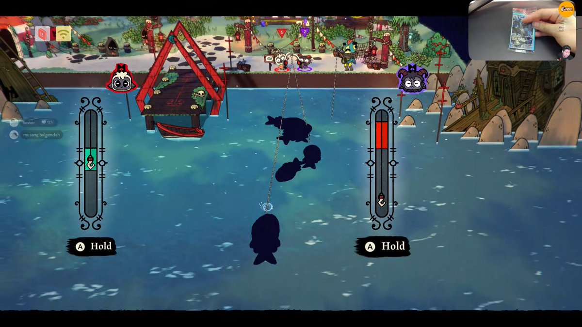 patarnotstar's tweet image. gak di stardew valley, gak di dinkum, gak di heartopia, gak di cult of the lamb jati diriku adalah #memancing